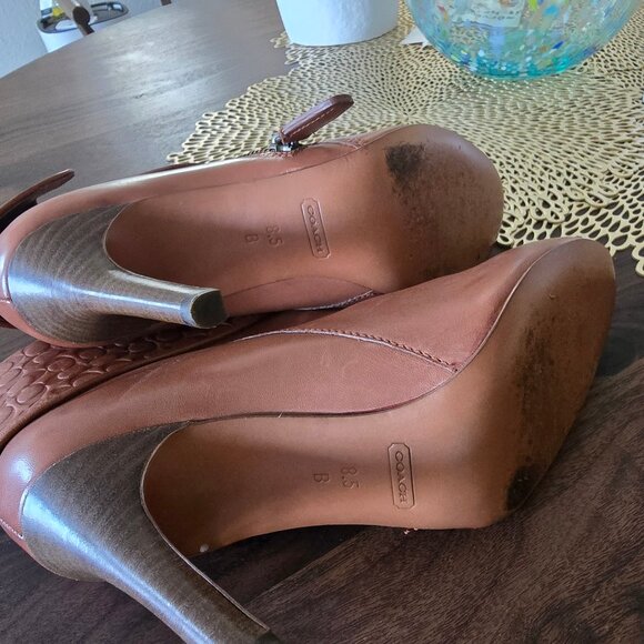 Coach - Mackenna CC Logo Ankle Boot - Picture 4 of 4